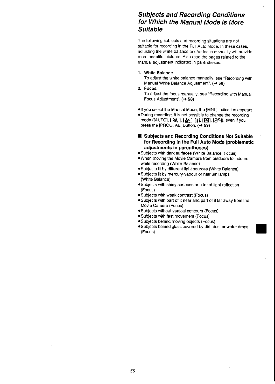 Panasonic NV-VS3A User Manual | Page 55 / 88