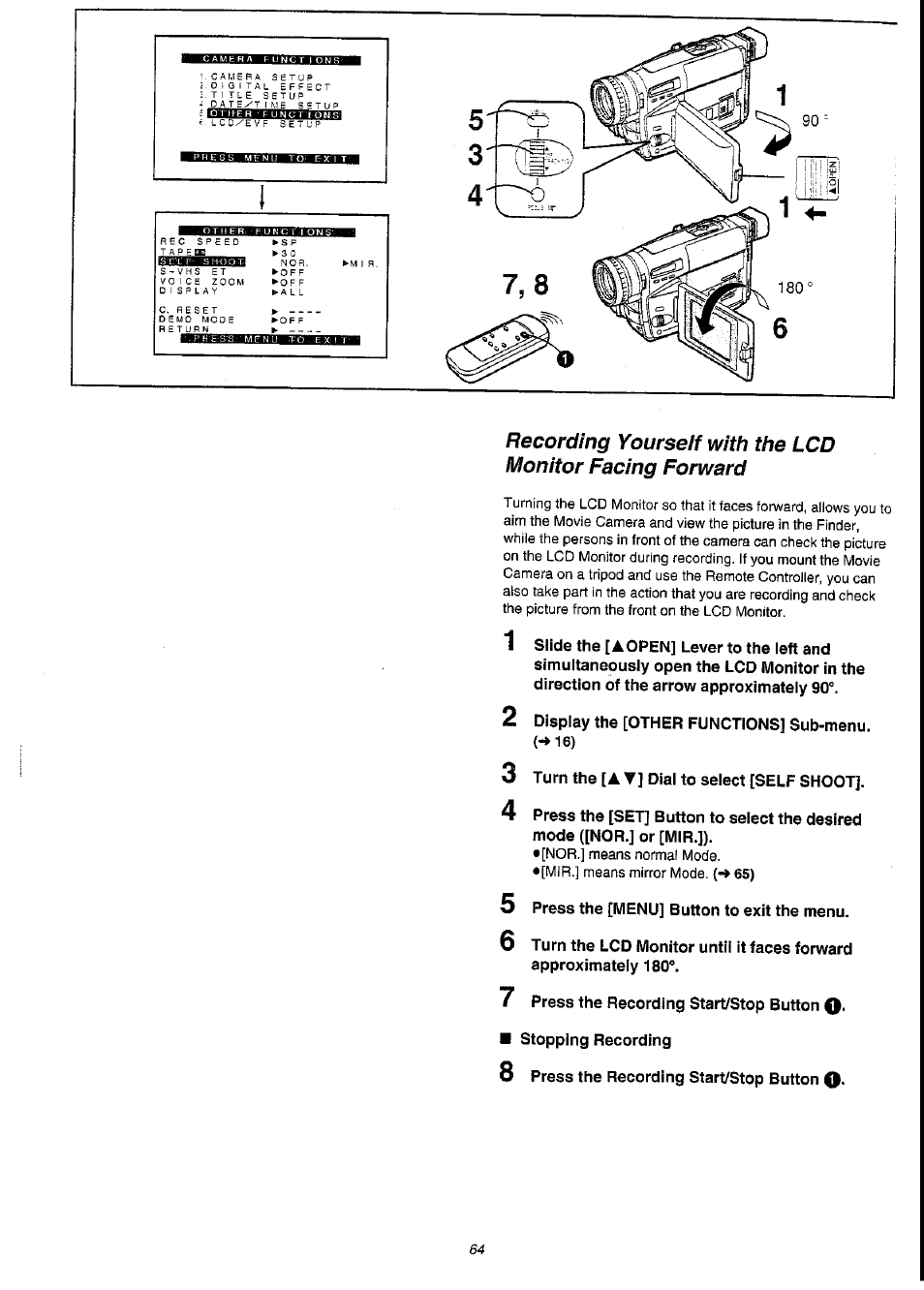 Panasonic NV-VS3A User Manual | Page 64 / 88