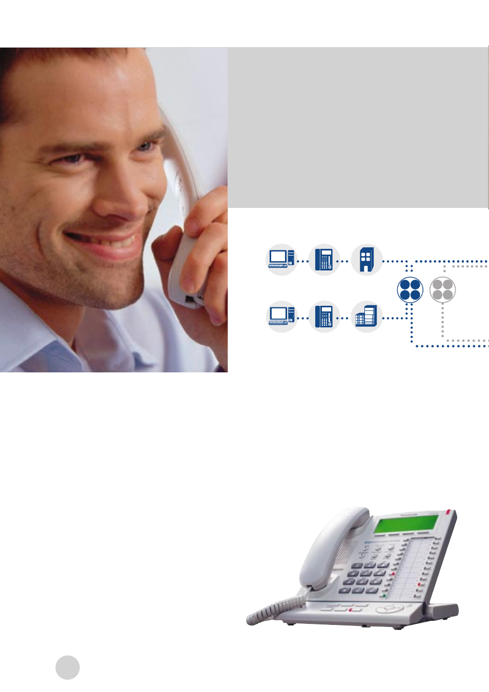 Integrating voice and data networks, Voice-over internet protocol (voip) | Panasonic KX-TDA200 User Manual | Page 12 / 16
