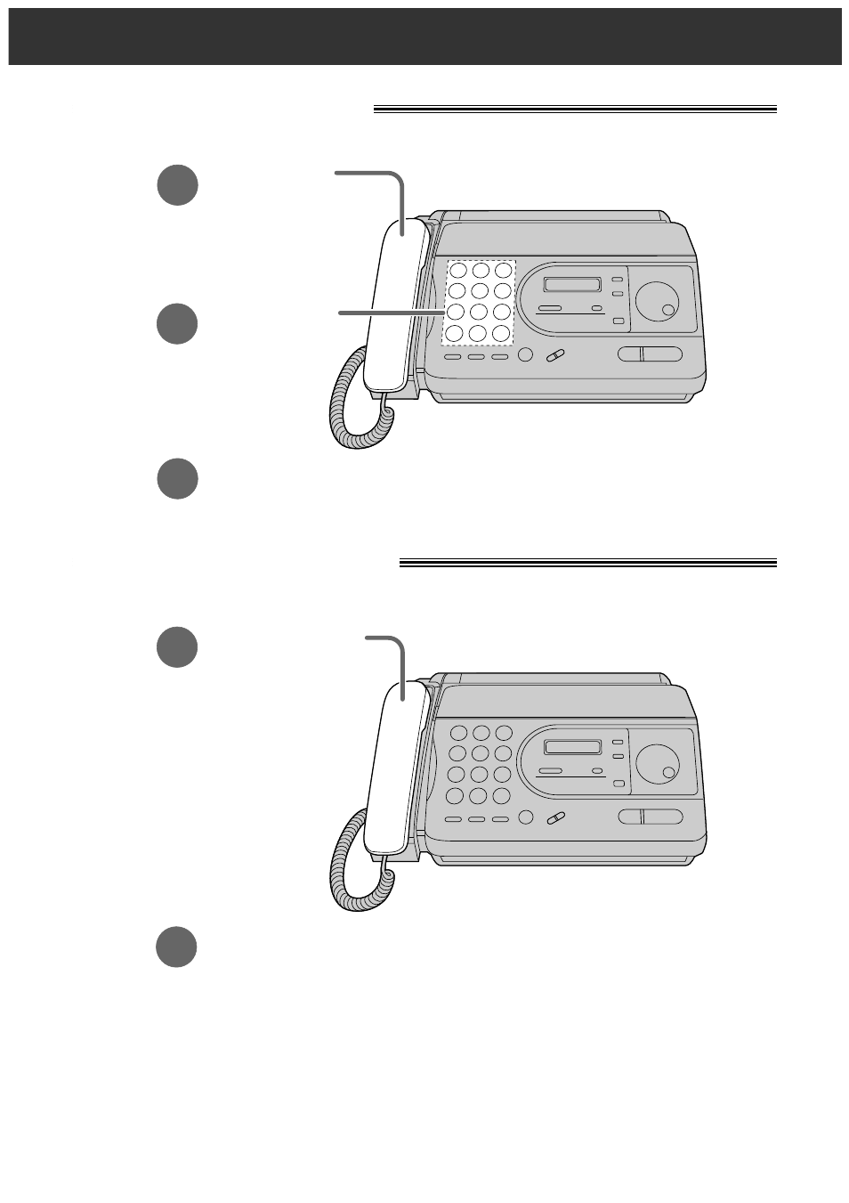 Quick start | Panasonic KX-FT34HK User Manual | Page 10 / 74