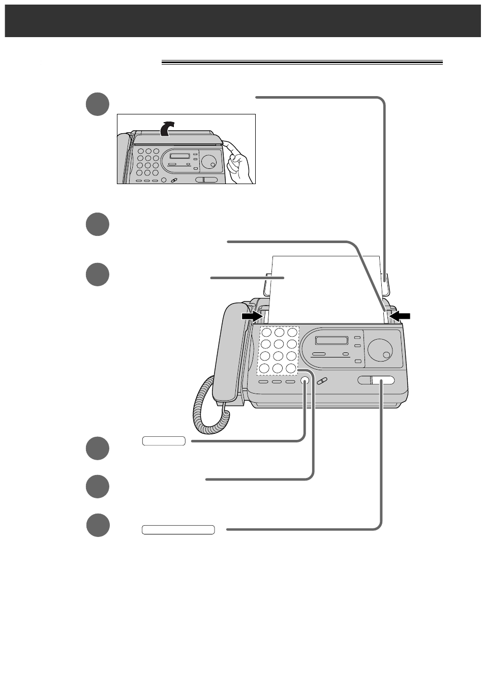 Quick start | Panasonic KX-FT34HK User Manual | Page 11 / 74