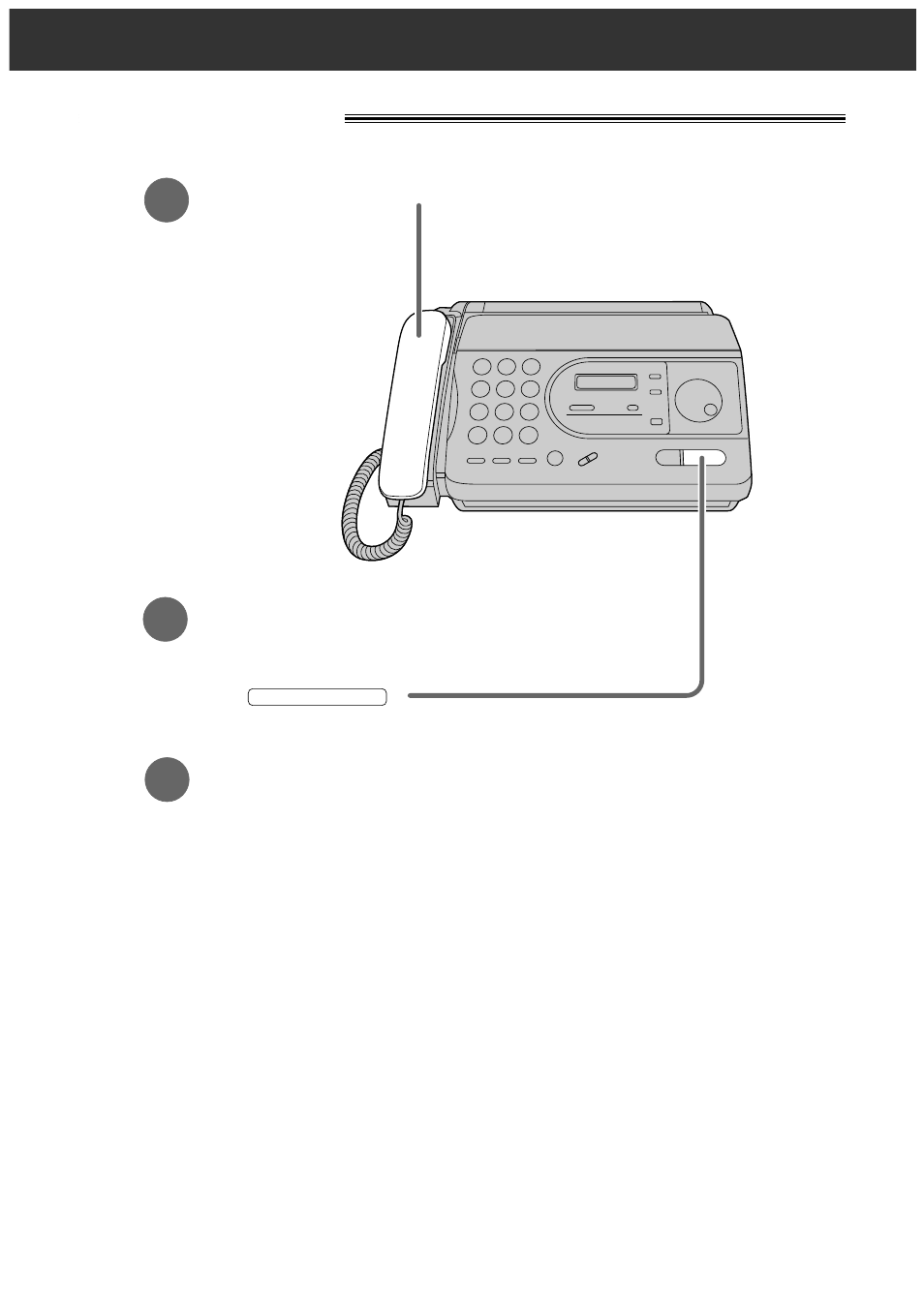 Quick start | Panasonic KX-FT34HK User Manual | Page 12 / 74