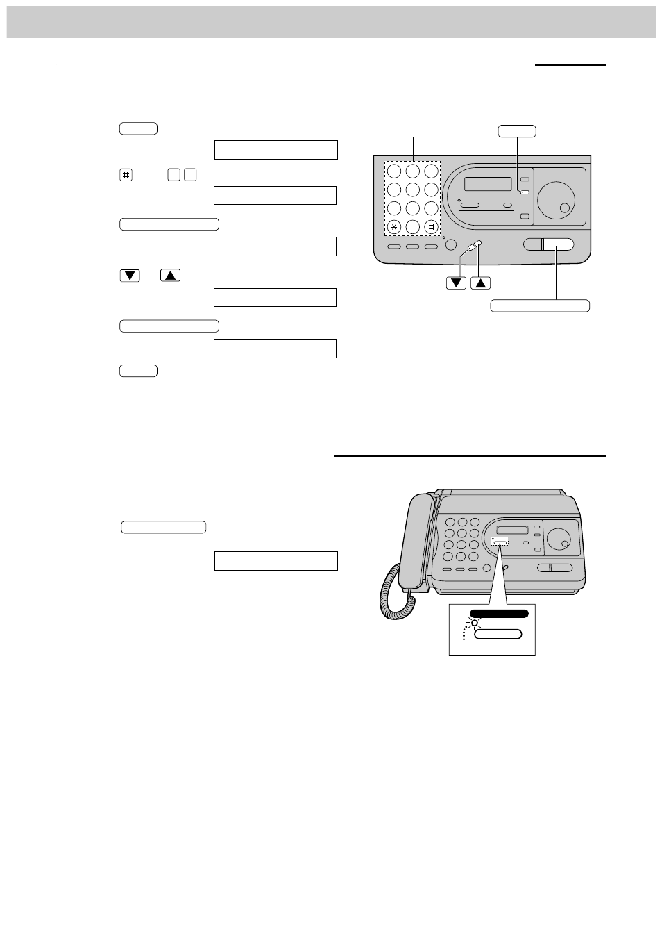 Changing the fax only mode to the ext.tam mode, Activating the ext.tam mode, Receiving faxes | Panasonic KX-FT34HK User Manual | Page 46 / 74