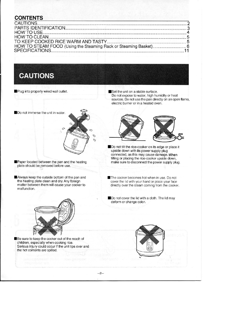 Panasonic SR-SH10RN User Manual | Page 3 / 12