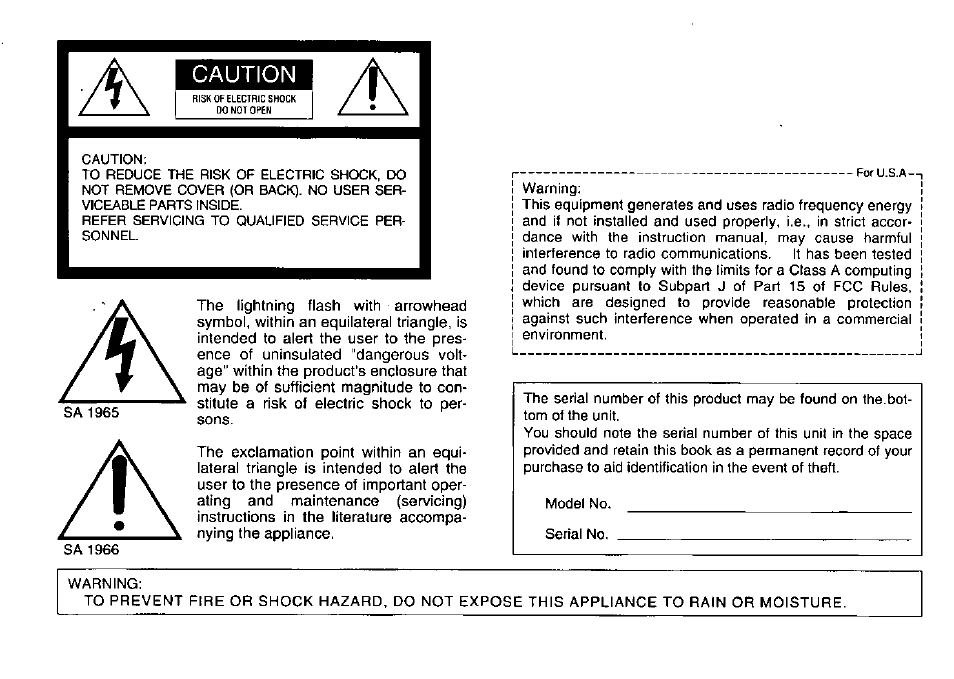 Panasonic WV-BM1900 User Manual | Page 2 / 16