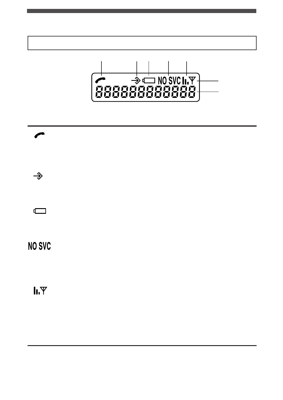 Display, 1 1st line, 2 2nd line | Panasonic Digital Cordless Telephone System User Manual | Page 13 / 29
