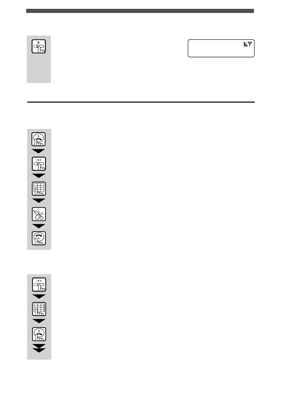 3 making a call using a speed dial no | Panasonic Digital Cordless Telephone System User Manual | Page 19 / 29