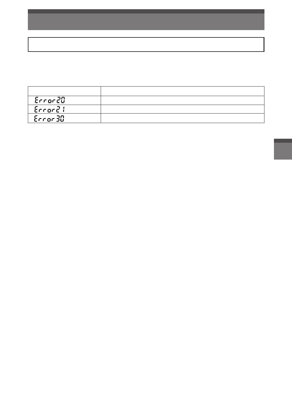 Alarm function, Error alarm function | Panasonic Digital Cordless Telephone System User Manual | Page 24 / 29