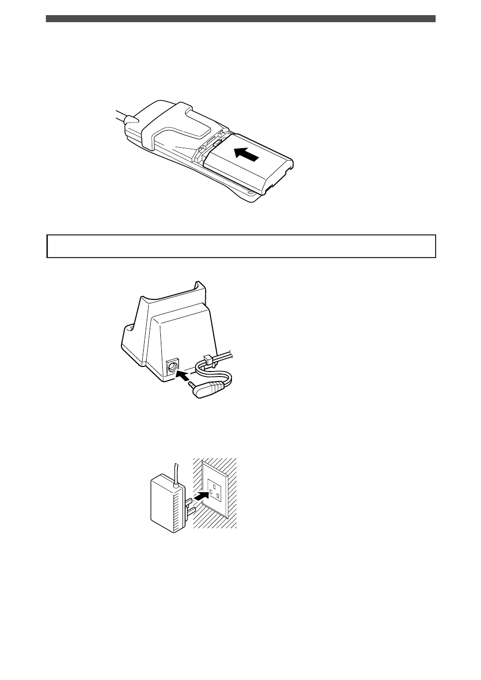 Charging the ps | Panasonic Digital Cordless Telephone System User Manual | Page 7 / 29