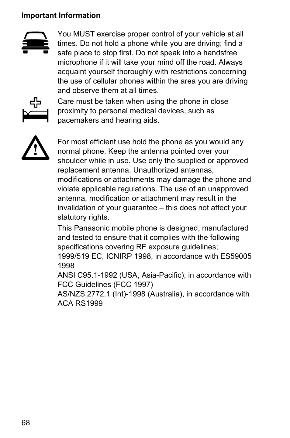 Panasonic EB-GD95 User Manual | Page 72 / 86