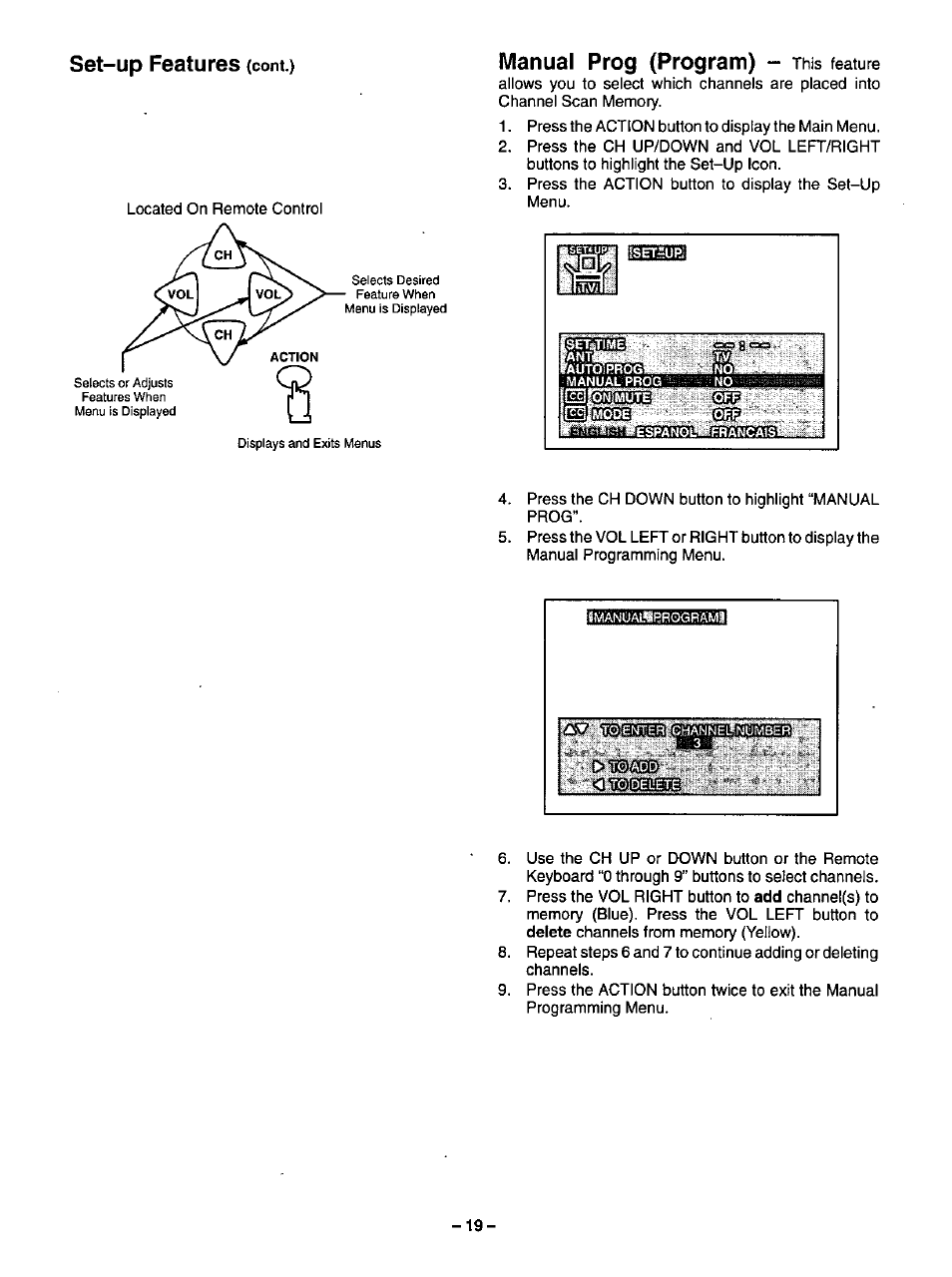 Panasonic CT-20R13 User Manual | Page 19 / 24