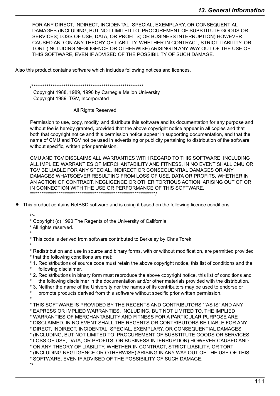 Panasonic KX-MB2030EX User Manual | Page 111 / 124