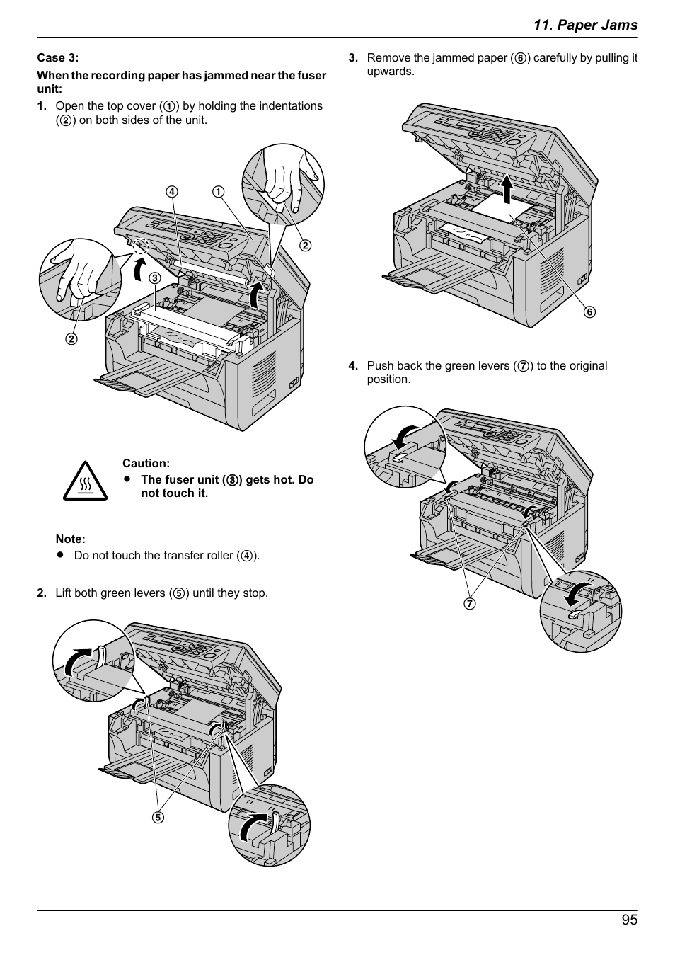 Panasonic KX-MB2030EX User Manual | Page 95 / 124