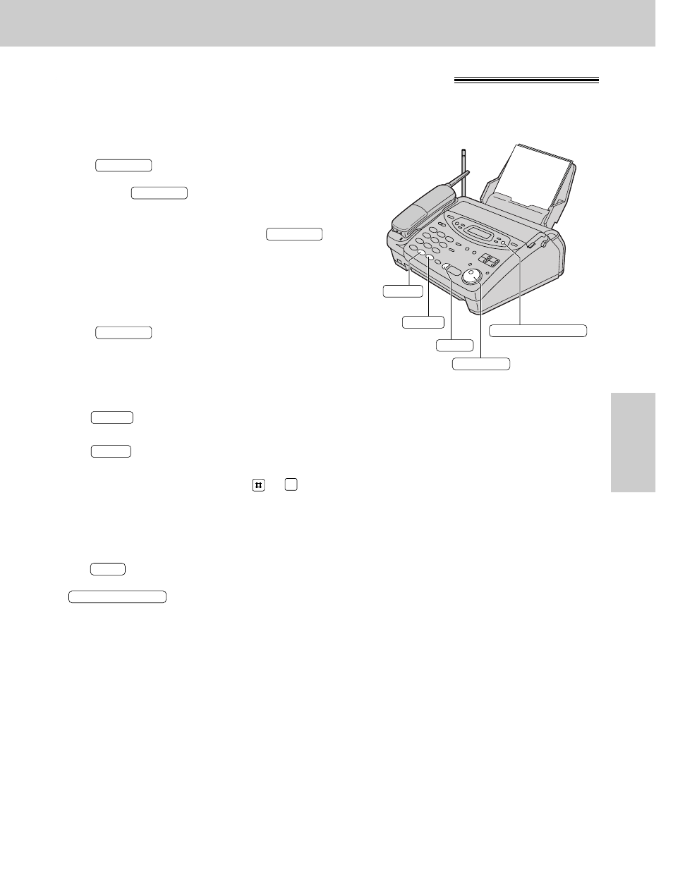 Playing messages, Functions while playing a message, Repeating, skipping and stopping) | Repeating a message, Skipping a message, Changing the playback speed, Stopping playback | Panasonic KX-FPC141 User Manual | Page 103 / 156