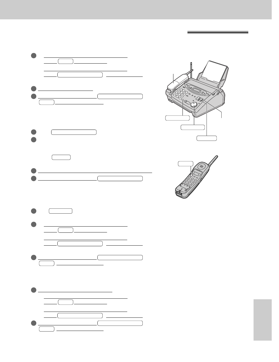 Comienzo rápido en español, Para hacer/contestar una llamada de voz | Panasonic KX-FPC141 User Manual | Page 147 / 156