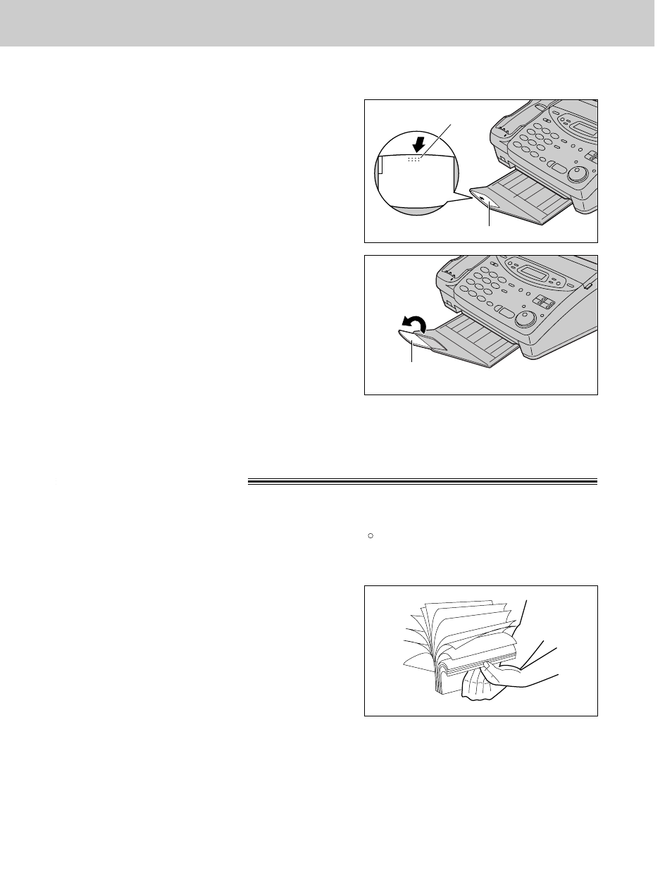 Setup (main unit), Recording paper, Using legal size paper | Panasonic KX-FPC141 User Manual | Page 24 / 156