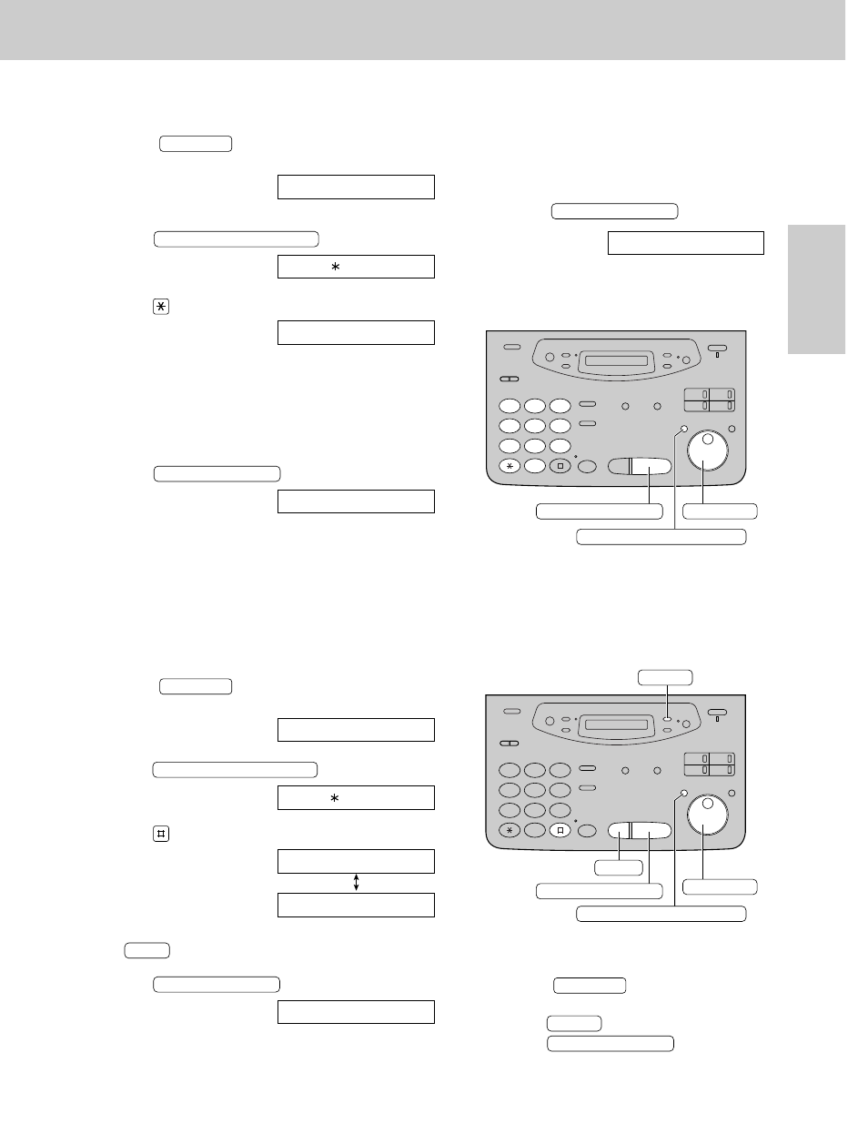Jog dial, Editing a stored name and number, Erasing a stored name and number | Panasonic KX-FPC141 User Manual | Page 49 / 156
