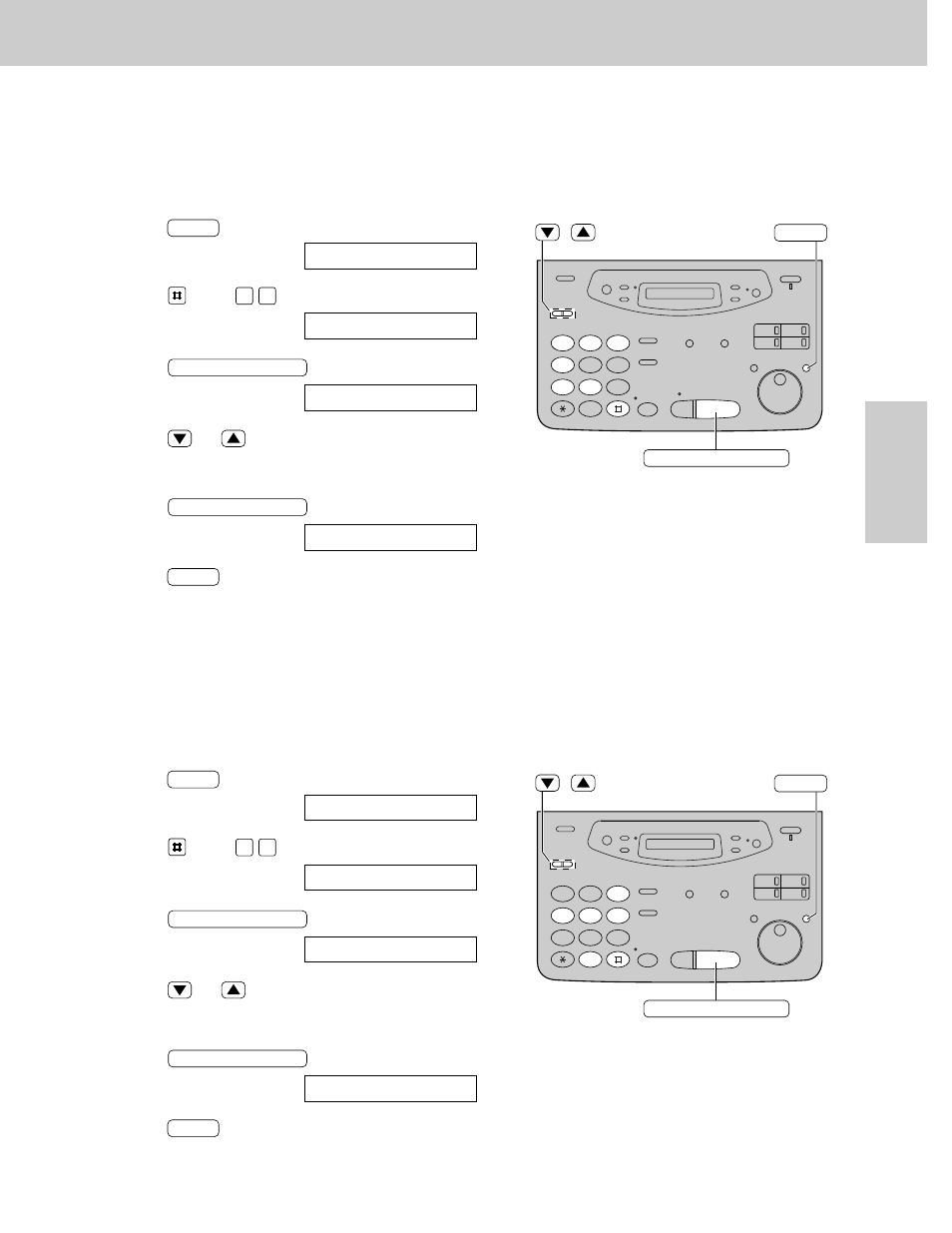 Receiving faxes, Tel/fax delayed ring count, Silent fax recognition ring count | Panasonic KX-FPC141 User Manual | Page 87 / 156