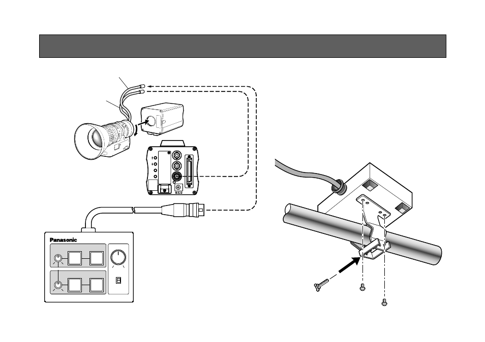 Installation, Tripod grip or the like | Panasonic AW-LK30 User Manual | Page 8 / 11