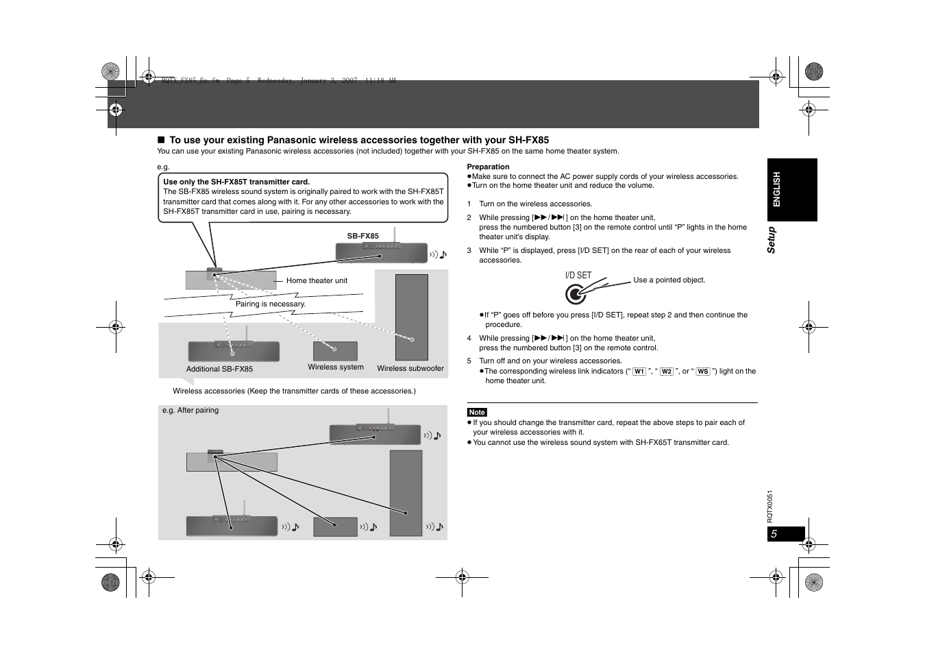 Panasonic SH-FX85 User Manual | Page 5 / 12