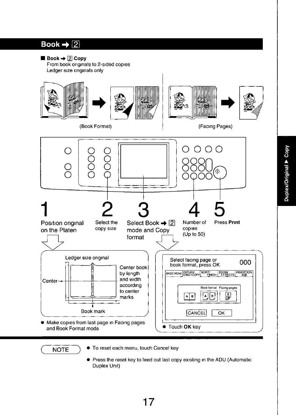Book -if copy | Panasonic FP7750 User Manual | Page 17 / 64