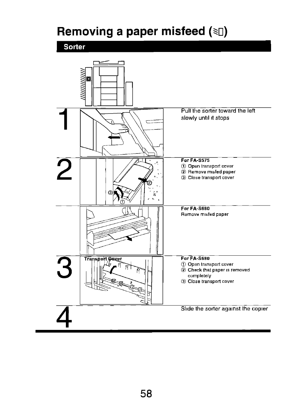 Panasonic FP7750 User Manual | Page 58 / 64