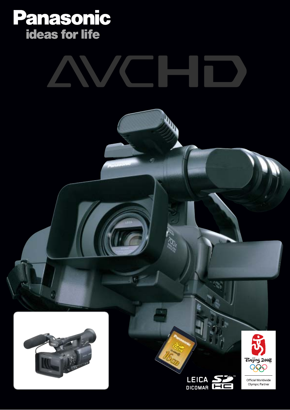 Panasonic AG-HMC71 User Manual | 8 pages