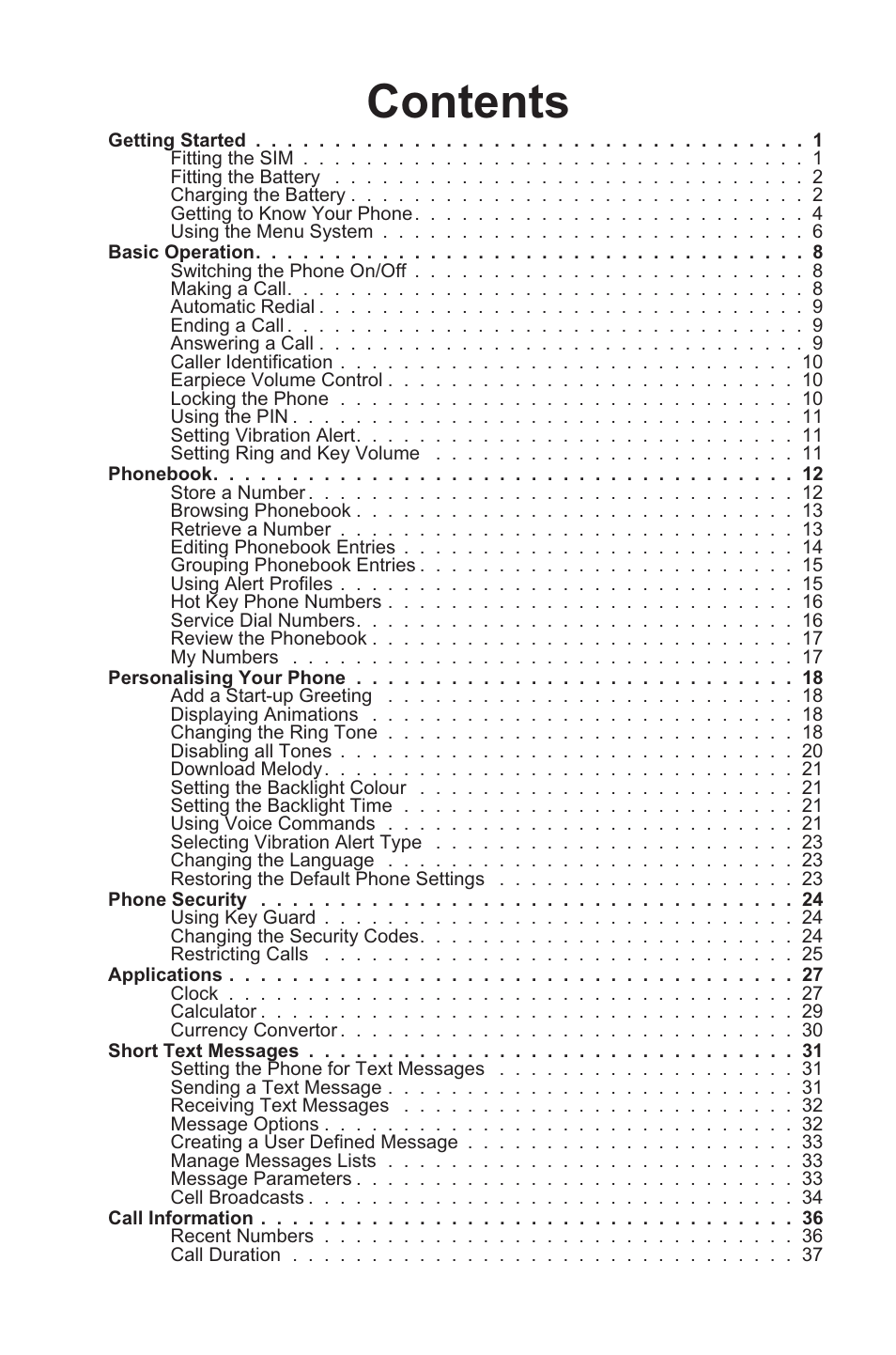Panasonic EB-GD96 User Manual | Page 7 / 96