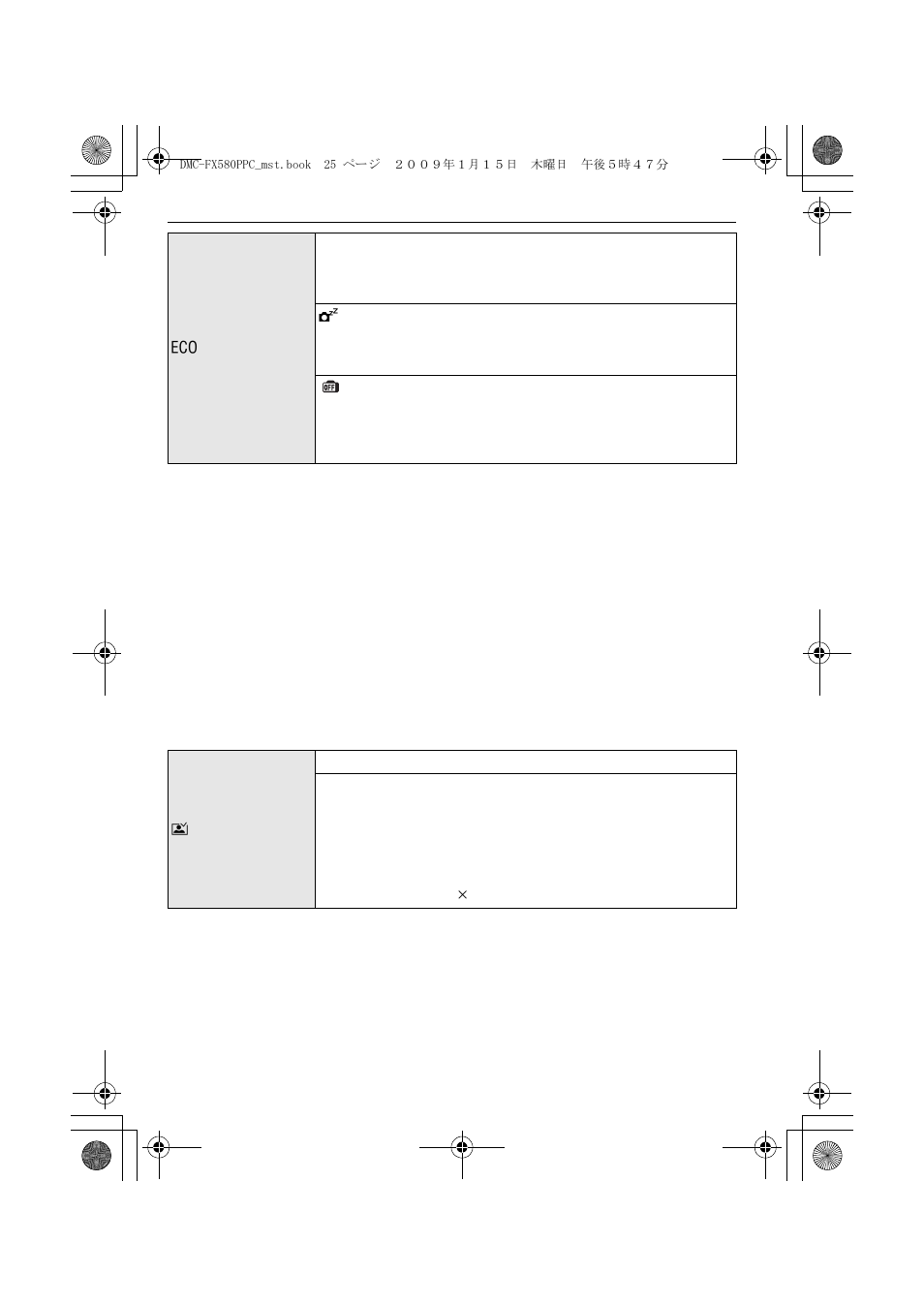 Panasonic DMC-FX580 User Manual | Page 25 / 144