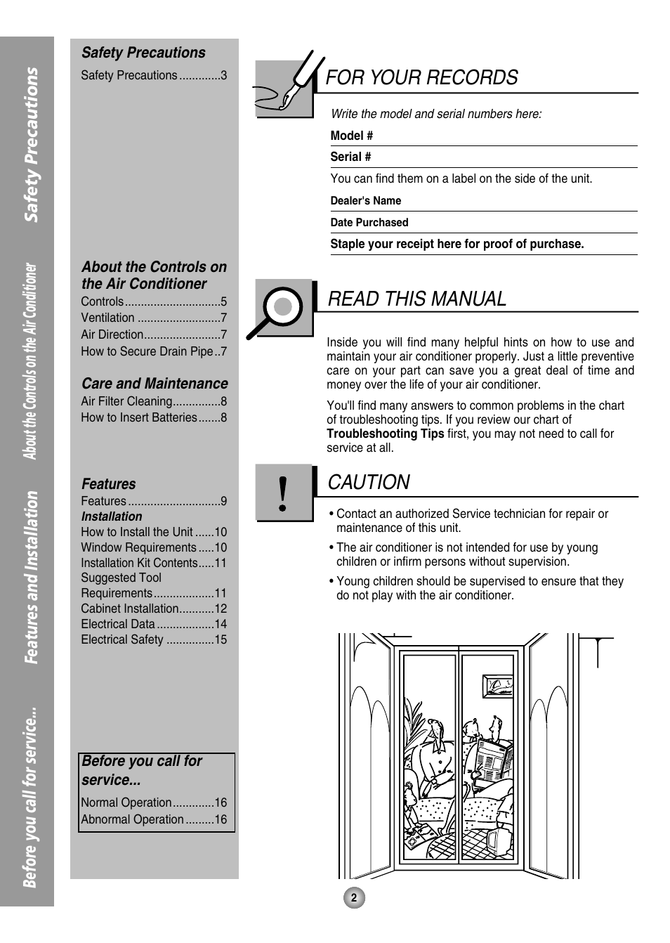 Panasonic CW-XC125HU User Manual | Page 2 / 36