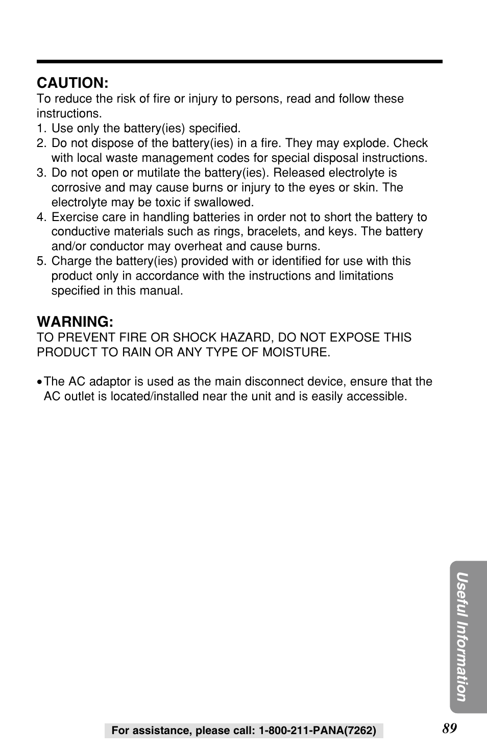 Panasonic KX-TG2257S User Manual | Page 89 / 96