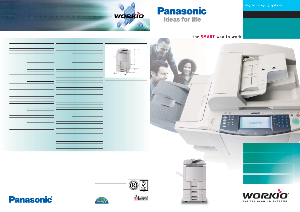 Panasonic DP-3530 User Manual | 6 pages