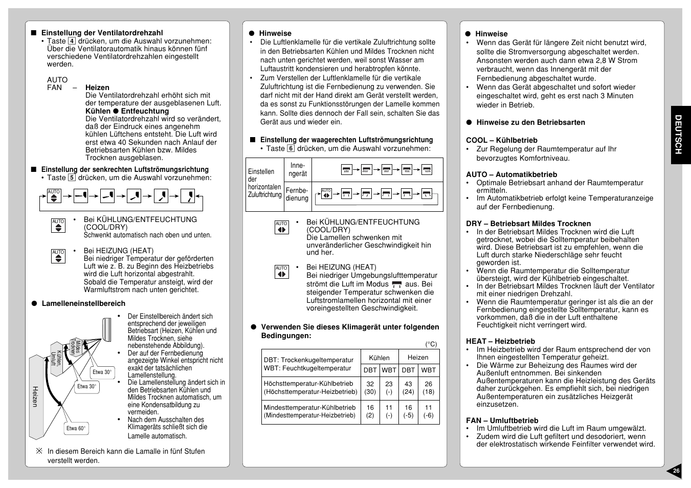 Panasonic CS-E12CKP User Manual | Page 27 / 95