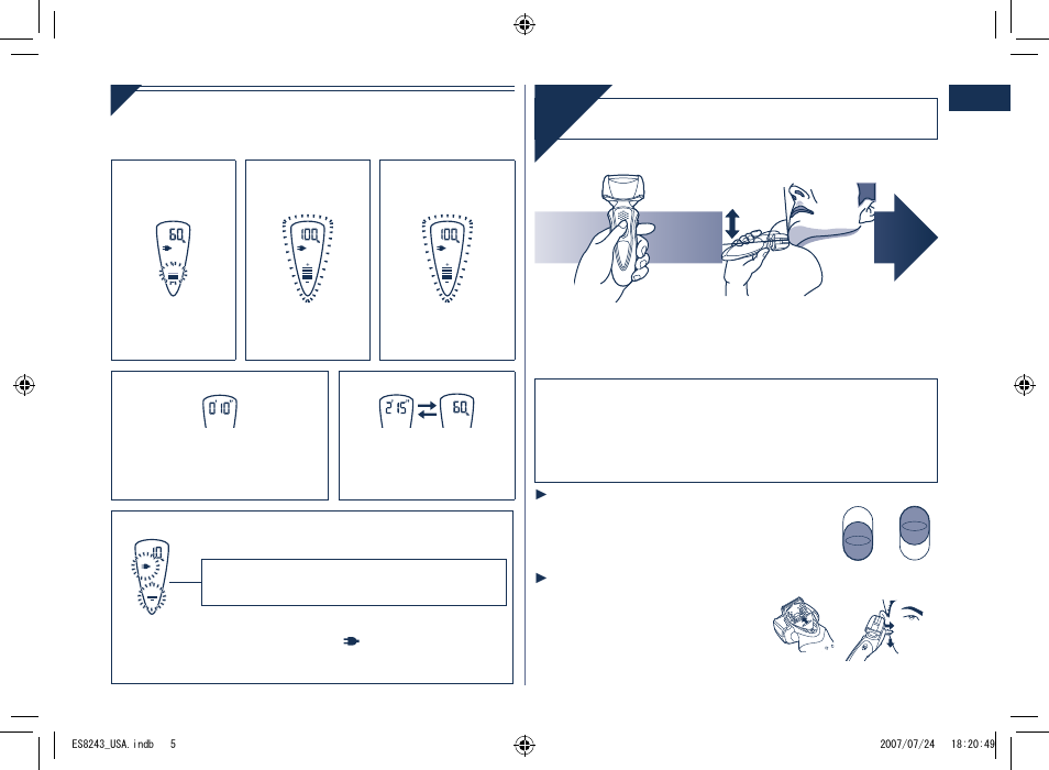 Sha ve | Panasonic ES8243 User Manual | Page 5 / 20