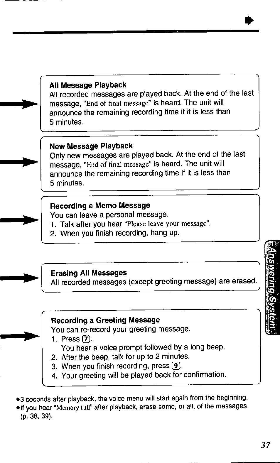 Panasonic KX TC1503B User Manual | Page 37 / 56