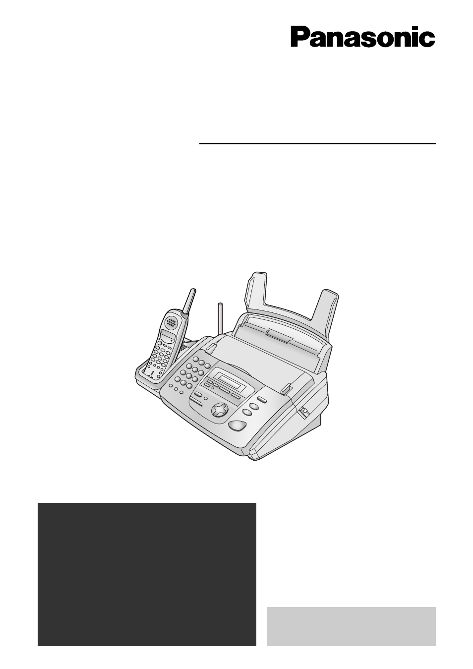 Panasonic KX-FPC165 User Manual | 112 pages