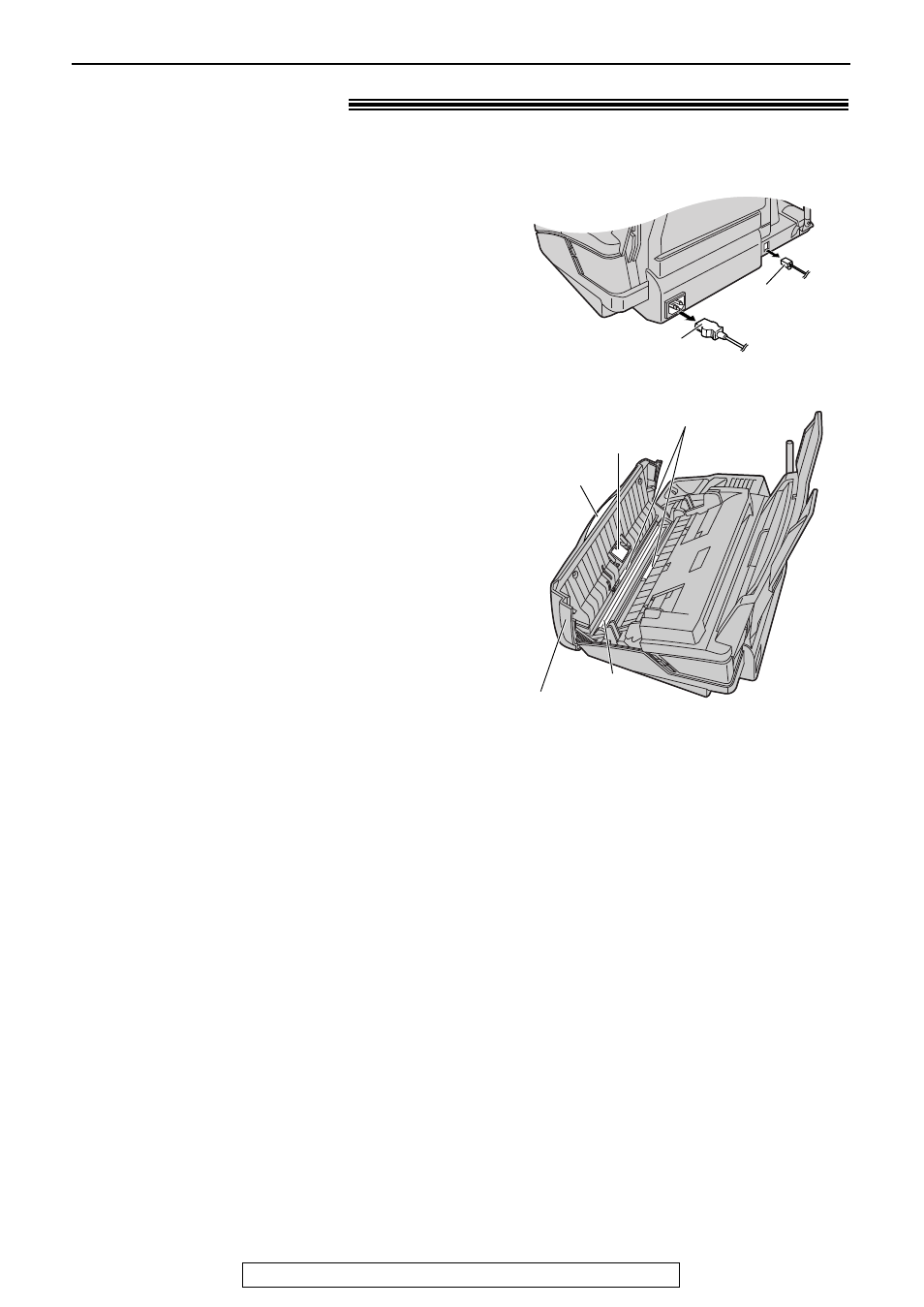 Cleaning, Document feeder | Panasonic KX-FPC165 User Manual | Page 102 / 112
