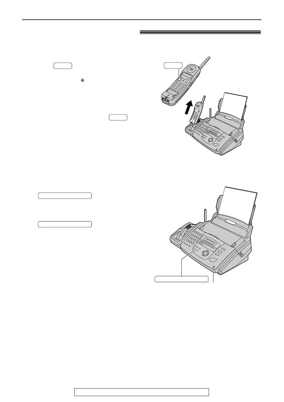 Making and answering calls, Phone calls - answering ), With the base unit | With the handset | Panasonic KX-FPC165 User Manual | Page 26 / 112
