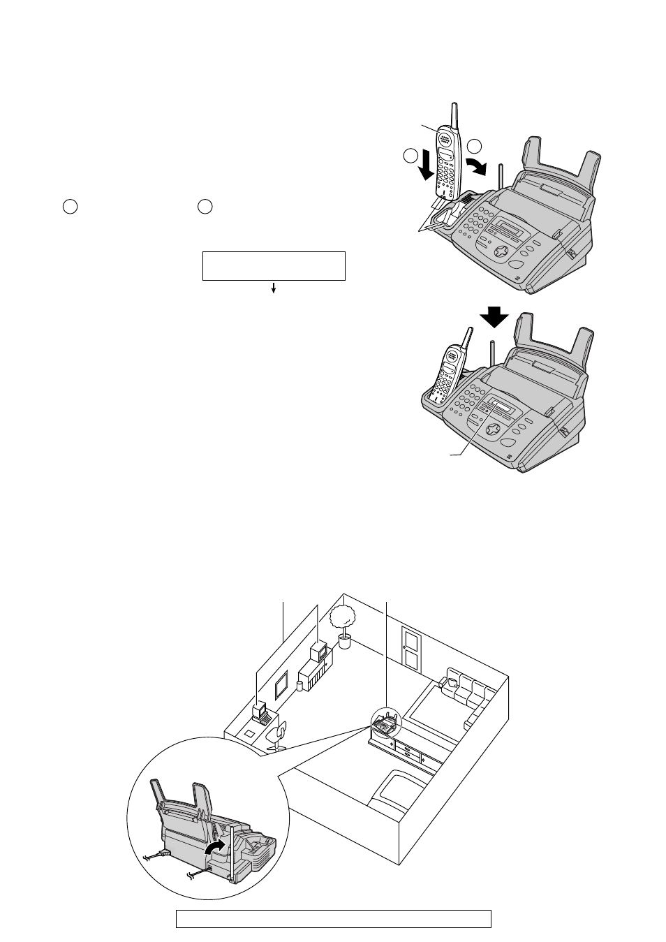 For best performance, Operating distance and noise, Battery charge | Panasonic KX-FPC165 User Manual | Page 3 / 112
