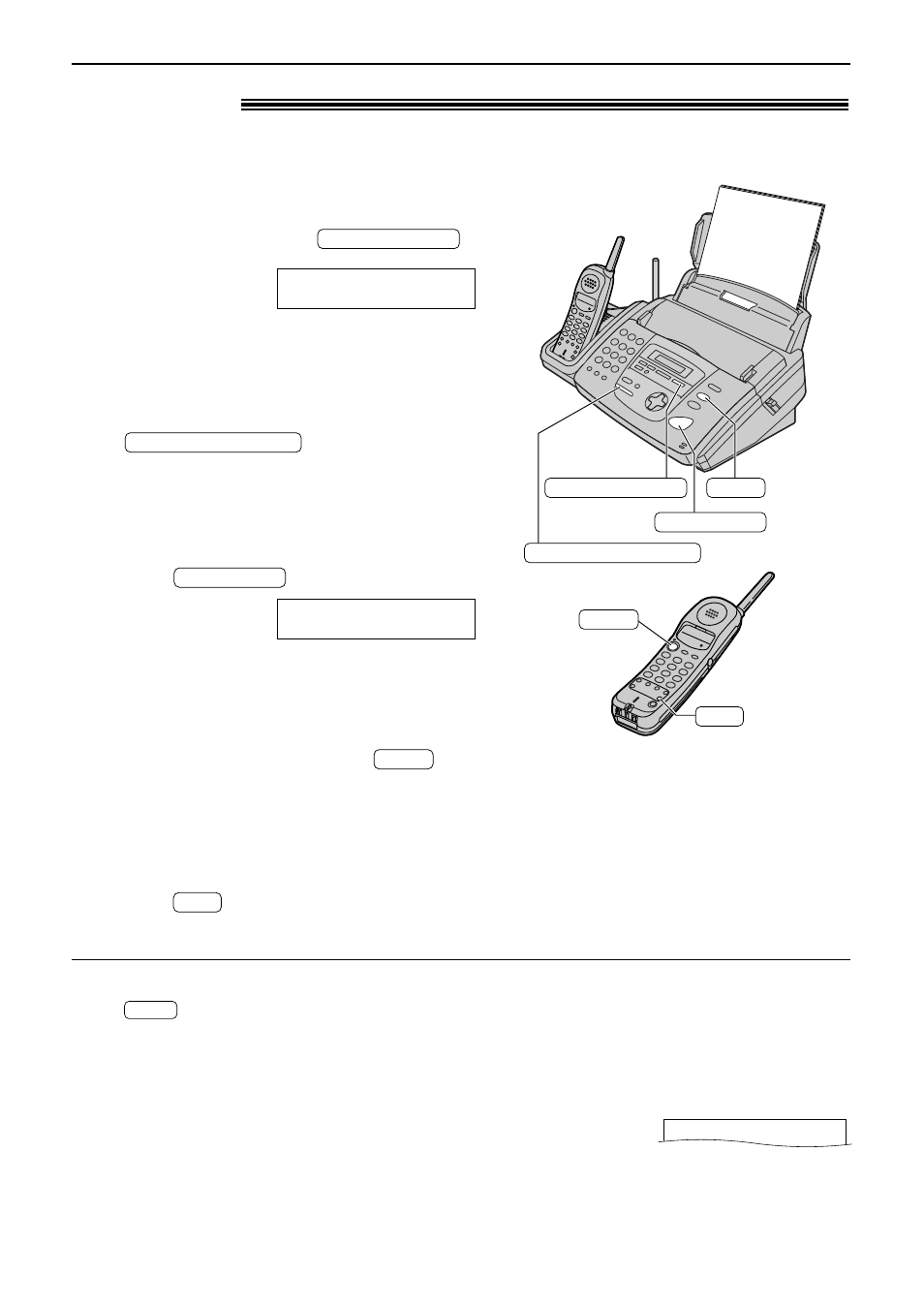 Receiving faxes, Tel mode ! (answering all calls manually), Receiving a fax using the handset | Panasonic KX-FPC165 User Manual | Page 52 / 112