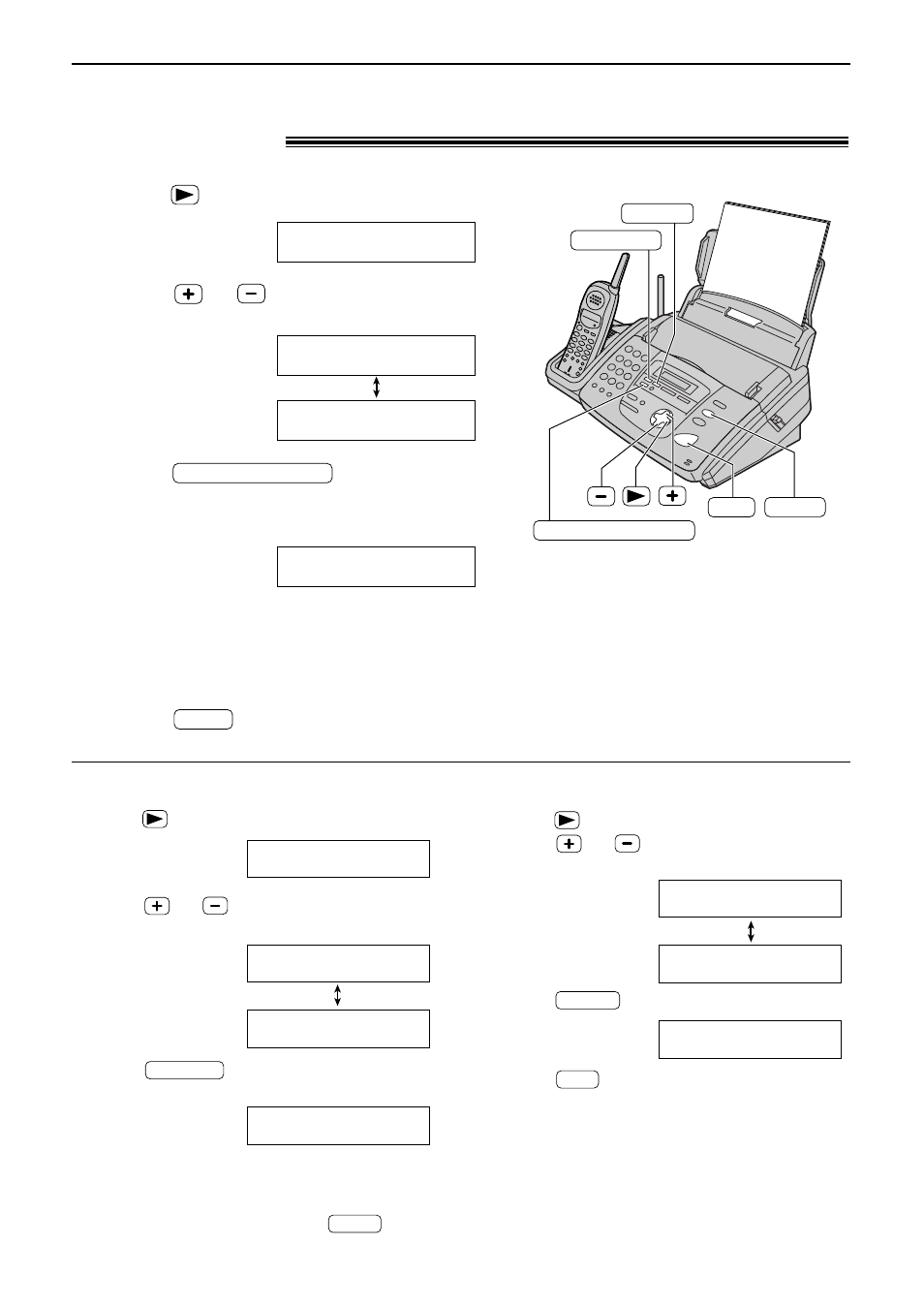 Voice mailbox, Listening to recorded messages using the base unit | Panasonic KX-FPC165 User Manual | Page 74 / 112
