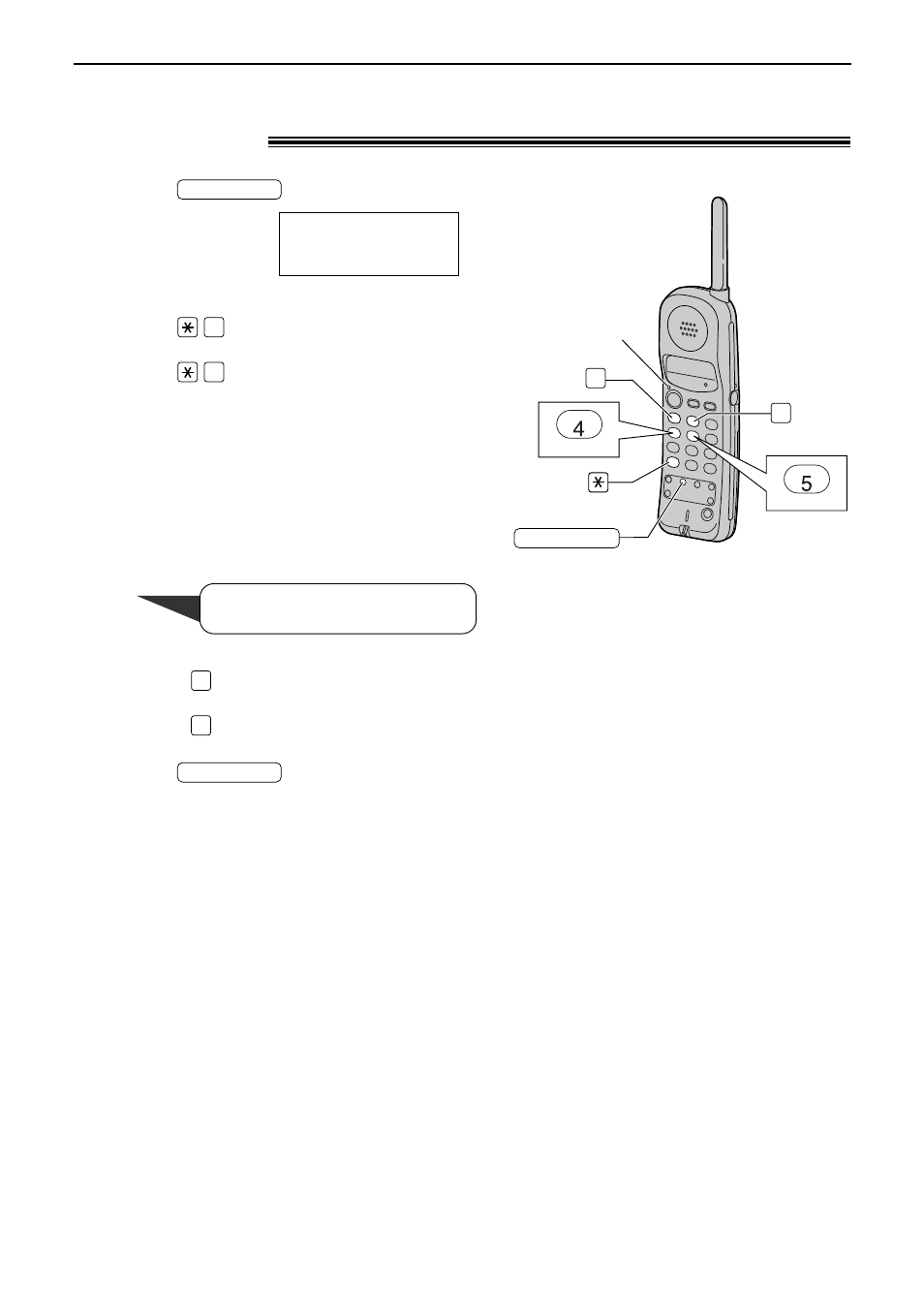 Voice mailbox, Listening to recorded messages using the handset | Panasonic KX-FPC165 User Manual | Page 75 / 112