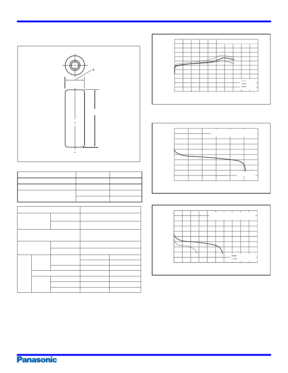 Panasonic HHR120AA User Manual | 1 page