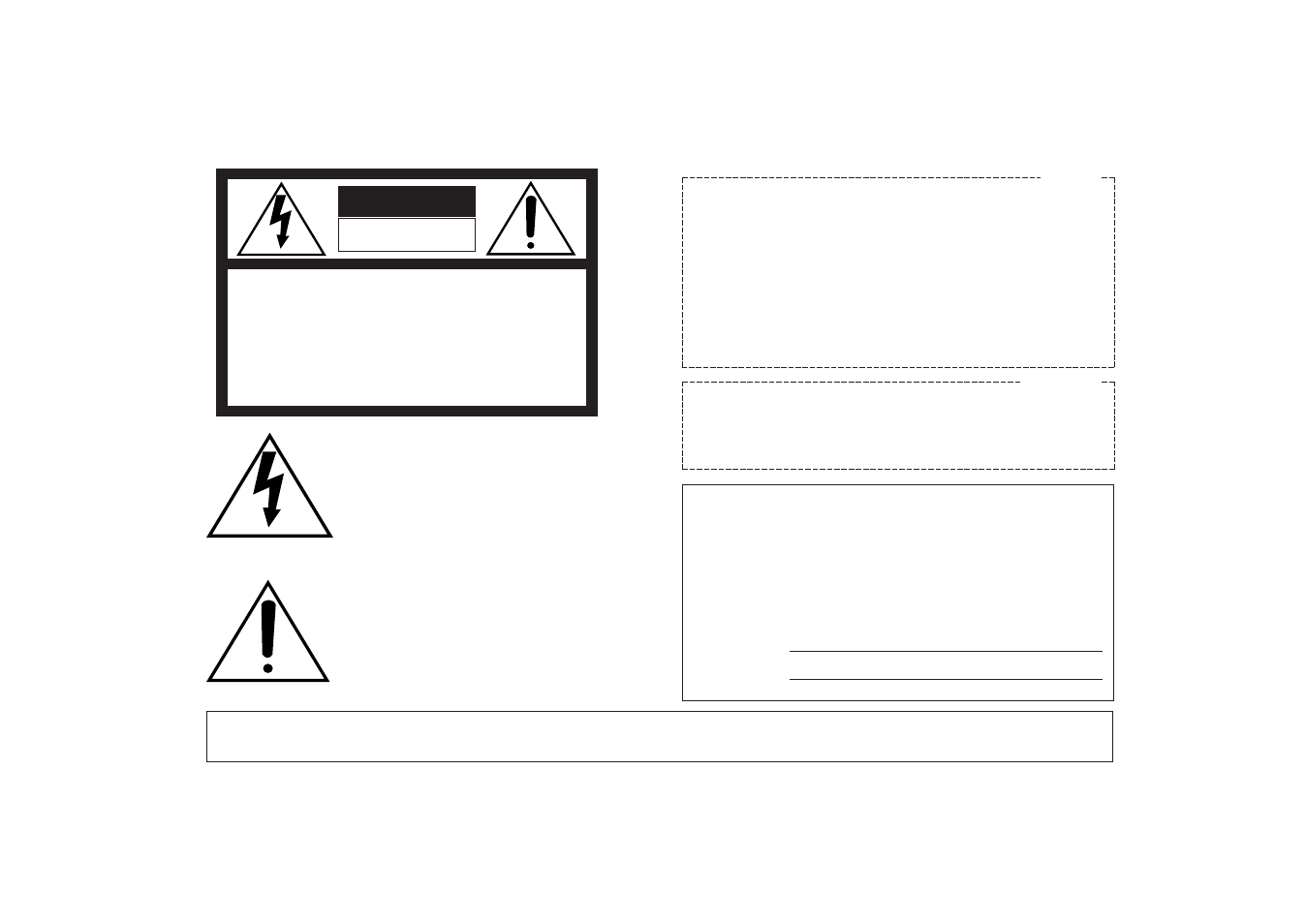 Caution | Panasonic AW-E300 User Manual | Page 2 / 55