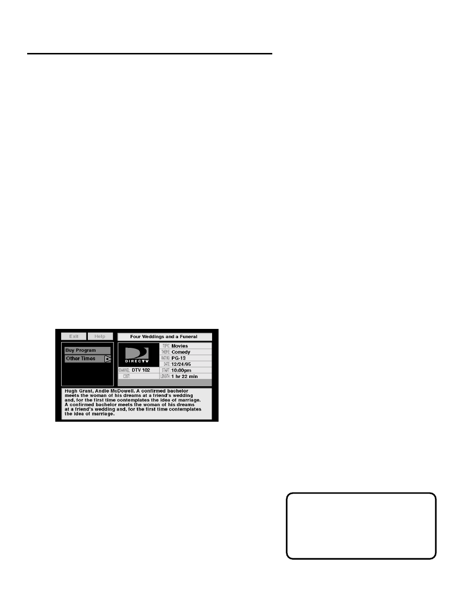 More features, Pay-per-view programs, Purchasing and viewing | Tuning to a ppv program | Panasonic TU-IRD20 User Manual | Page 27 / 68
