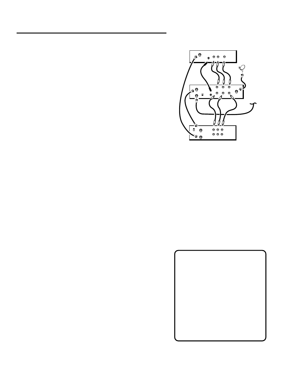 Connections, Connection a, Best picture and sound quality | Programming, Caution | Panasonic TU-IRD20 User Manual | Page 40 / 68