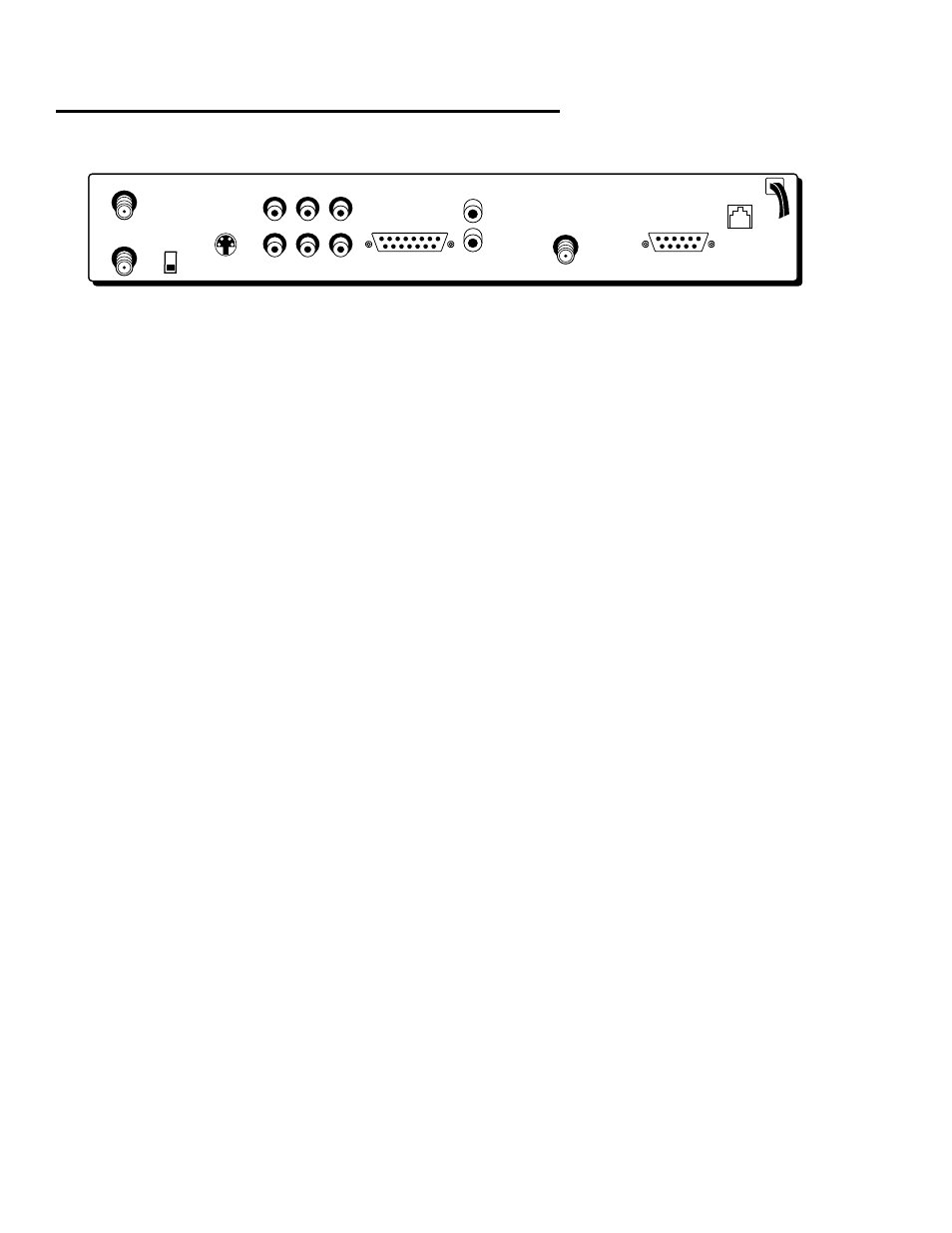Back panel, Reference | Panasonic TU-IRD20 User Manual | Page 49 / 68
