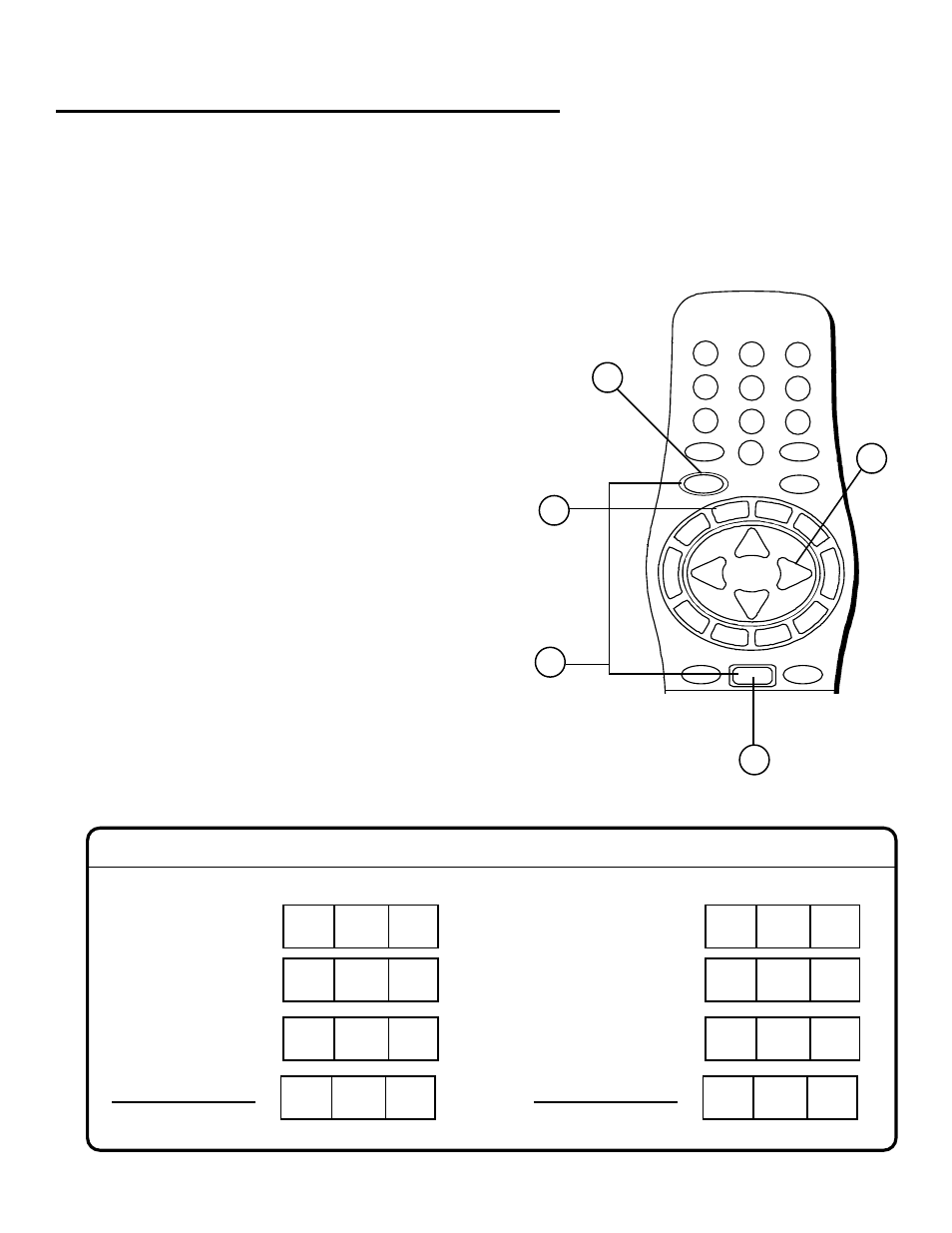 Reference, When the code is not known | Panasonic TU-IRD20 User Manual | Page 53 / 68