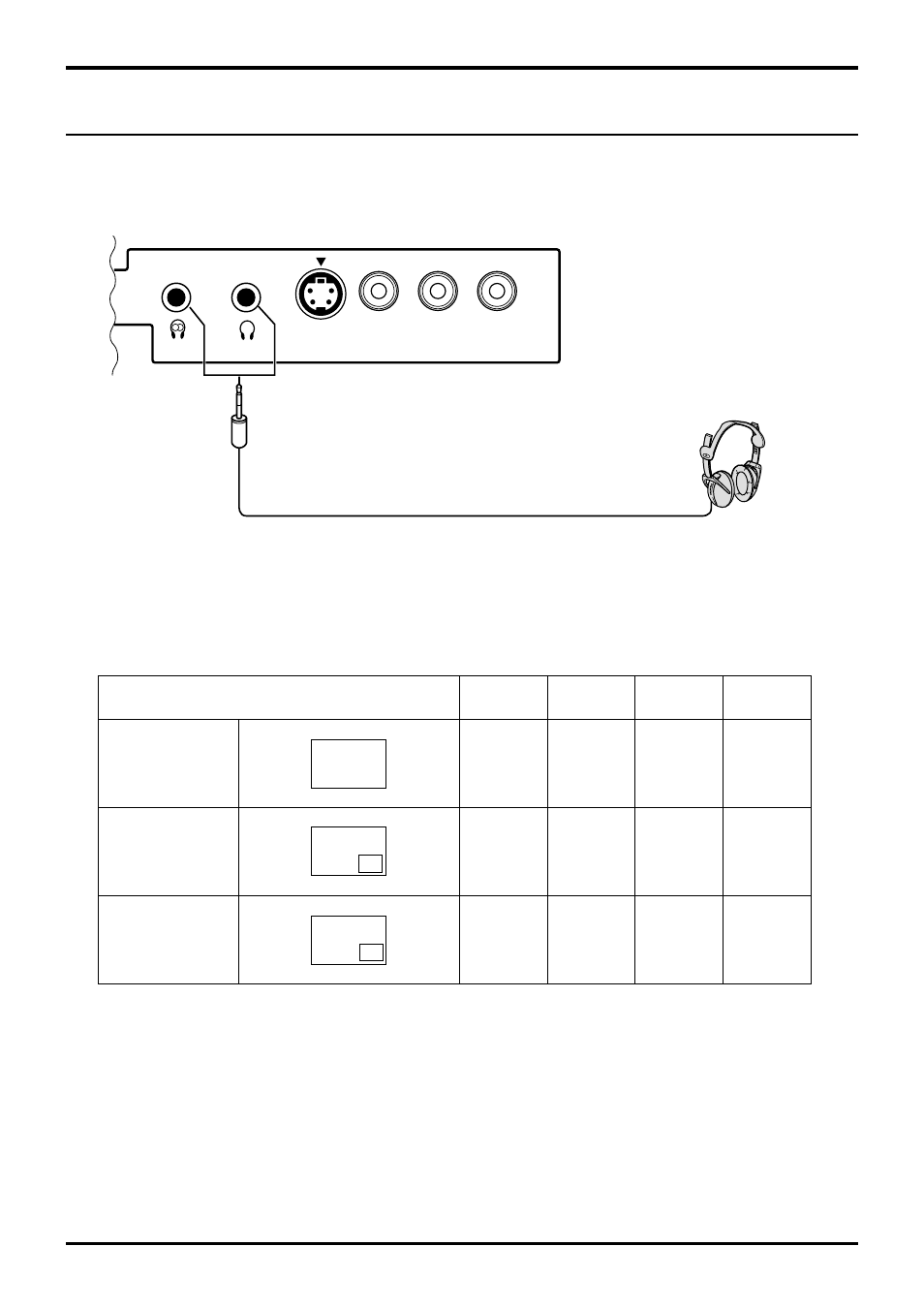 Connecting headphones, 13 connections | Panasonic TC-43P250H User Manual | Page 13 / 44