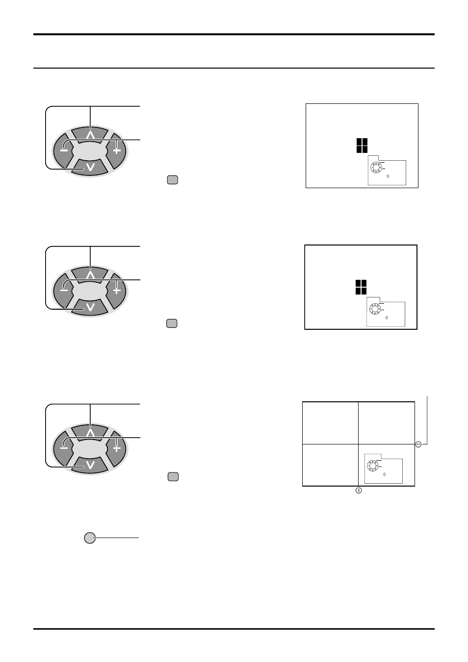 Convergence1 adjustment for red, blue and green, 19 convergence adjustment | Panasonic TC-43P250H User Manual | Page 19 / 44